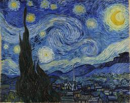 van gogh - Eurographics Vincentas van Gogas: Žvaigždėta naktis, 1000 det. - 2 nuotrauka