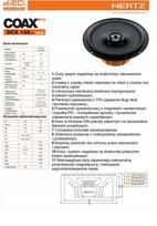 hertz dcx - Kenwood HERTZ DCX165.3 - 2 nuotrauka