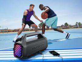 koloneles 2.0 - Anker Soundcore Boom 2 Plus Black (Juoda) - 2 nuotrauka