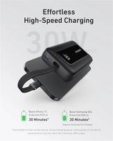 anker isorine baterija - Anker A1689H11 20000 mAh 30W Juodas (Black) - 2 nuotrauka