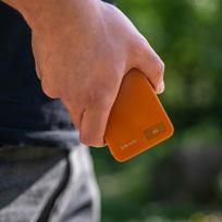 blavec power bank - Blavec 10000mAh BJ-04 Slim 22.5W MagSafe Oranžinė (Orange) - 5 nuotrauka