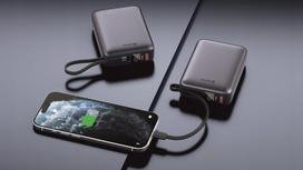 lightning usb - Swissten 20000 mAh 45W Juodas (Black) - 3 nuotrauka