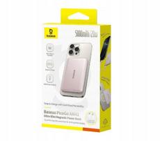 baseus 20w power bank - Baseus PicoGo AM41, 5000mAh, 20W, rožinis (pink) - 2 nuotrauka