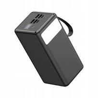 power bank 65w - Platinet 60000 mAh 65W PD su žibintuvėliu Juodas (Black) - 3 nuotrauka