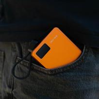 magsafe power bank slim - Blavec BJ-03 Slim, 10000mAh, 22.5W, oranžinė (orange) - 3 nuotrauka