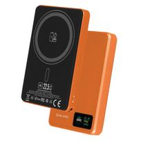 magsafe power bank slim - Blavec BJ-03 Slim, 10000mAh, 22.5W, oranžinė (orange) - 7 nuotrauka