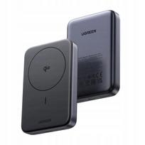 magsafe laidas - Ugreen PB761 10000mAh Qi2 30W Magsafe + USB-C laidas Juodas (Black) - 2 nuotrauka