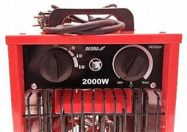elektrinis sildytuvas 2 kw - DEDRA 2 kW - 2 nuotrauka
