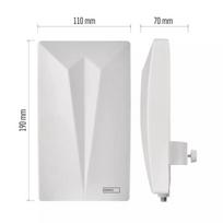 antenos stiprintuvas - Antena EMOS VILLAGE CAMP–V400 universali, DVB-T2, FM, DAB, LTE/4G/5G Filter - 3 nuotrauka