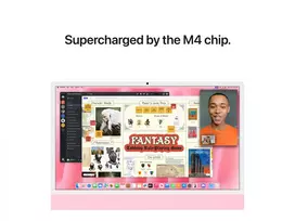 apple imac - Apple iMac 24" M4 2024, 16GB, 256GB SSD, Rožinė (Pink) - 4 nuotrauka