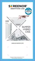 pixel 9a stiklas - SCREENOR BUMPER HONOR MAGIC 7 LITE LÄPINÄKYVÄ - 2 nuotrauka