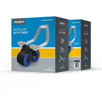 pilvo masazuoklis - Rebel AB roller Wheel AB-3, juodas-mėlynas (Black-Blue) - 4 nuotrauka