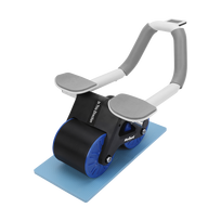 pilvo masazuoklis - Rebel AB roller Wheel AB-3, juodas-mėlynas (Black-Blue) - 7 nuotrauka