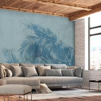 Fototapetas Artgeist Palm Trees In Blue MFT2301SAM, 105 cm x 147 cm