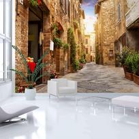 Fototapetas Artgeist Colourful Street In Tuscany, 70 cm x 100 cm