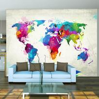 Fototapetas Artgeist The Map Of Happiness XLFTNT1516, 193 cm x 193 cm