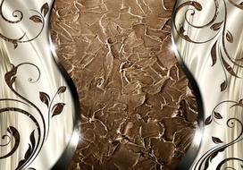 Fototapetas Artgeist Brown Twigs MNEW010853SAM, 105 cm x 147 cm