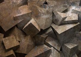 Fototapetas Artgeist Stone Steps MNEW011214SAM, 105 cm x 147 cm