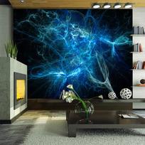 Fototapetas Artgeist Blue Lightning Bolts, 154 cm x 200 cm