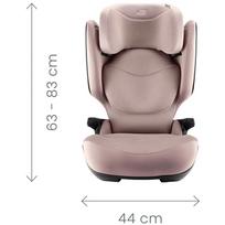 automobiline vaiku kedute - Britax KIDFIX PRO M, 100-150 cm, Tamsiai pilka (Midnight Grey) - 2 nuotrauka