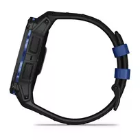 garmin - Garmin Instinct 3 50mm AMOLED Juodas/Bolt Mėlynas (Black/Bolt Blue) - 3 nuotrauka