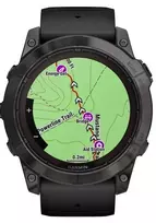 garmin - Garmin Fenix 7X Pro Sapphire Solar 51mm Carbon Gray (Carbon Grey) - 4 nuotrauka