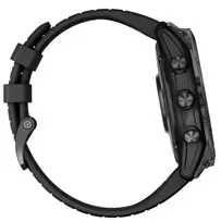 garmin - Garmin Fenix 7X Pro Sapphire Solar 51mm Carbon Gray (Carbon Grey) - 5 nuotrauka