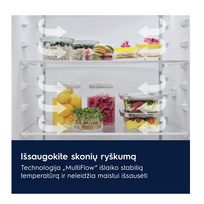 spalvos saldytuvas - Electrolux LNT5ME32W1 - 3 nuotrauka