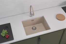 omni 30 - Alveus OMNI 30 G55, smėlio (Beige) su sifonu - 2 nuotrauka