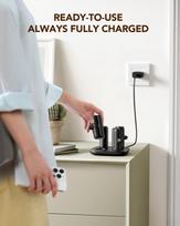 5000 mah power bank - Veger Pogo (W007CK), 4 x 5000mAh, juodas (black) - 6 nuotrauka