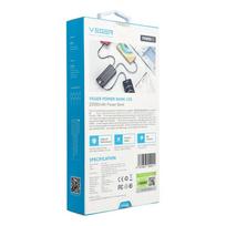 power bank type c 20000mah - Veger C20 (W2047 / W2059), 20000mAh, juodas (black) - 2 nuotrauka