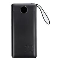 power bank type c 20000mah - Veger C20 (W2047 / W2059), 20000mAh, juodas (black) - 5 nuotrauka