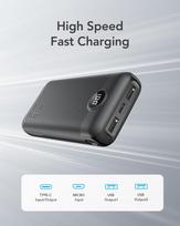 l20 3 0 - Veger L20S, 20000mAh, 20W, juodas (black) - 6 nuotrauka