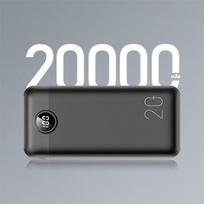 l20 3 0 - Veger L20S, 20000mAh, 20W, juodas (black) - 12 nuotrauka