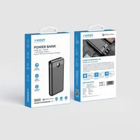 isorine baterija 30000 - Veger L30 (W3008PD), 30000mAh, 20W, juodas - 5 nuotrauka