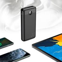 isorine baterija 30000 - Veger L30 (W3008PD), 30000mAh, 20W, juodas - 7 nuotrauka