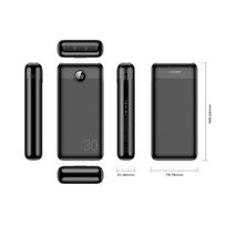 isorine baterija 30000 - Veger L30 (W3008PD), 30000mAh, 20W, juodas - 14 nuotrauka