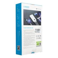 powerbank 20000mah - Veger L20S 20000mAh, 20W, balta - 2 nuotrauka