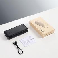 powerbank 20000mah - Veger L20S 20000mAh, 20W, balta - 5 nuotrauka