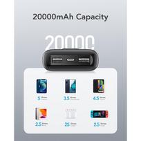 powerbank 20000mah - Veger L20S 20000mAh, 20W, balta - 16 nuotrauka