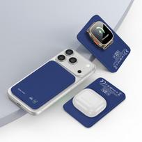 magsafe baterija - Blavec BJ-04 5000 mAh 22.5W Ultra Slim 7.8mm Mėlyna (Blue) - 5 nuotrauka