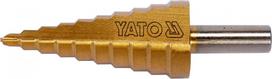 pakopiniai graztai - Pakopinis grąžtas Yato YT-44741; 4-22 mm - 4 nuotrauka