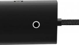 usb a to usb c usb 3.0 - Baseus Lite Series HUB 4in1 USB-A į 4xUSB-A 3.0 (WKQX030101) Juodas (Black) - 4 nuotrauka