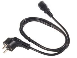 kabelis kompiuteriui c13 - Maclean Cable 3pin to Schuko Black 1.5m - 5 nuotrauka