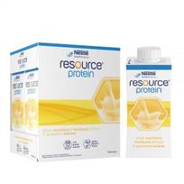 NESTLE RESOURCE PROTEIN gėrimas, vanilės skonio, 4 pak., 200 ml