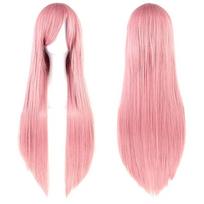 cosplay - BQ3D Perukas 80 cm Rožinis Cosplay - 1 nuotrauka