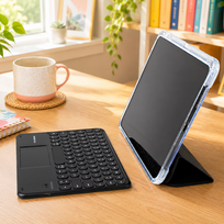 ipad 11 - Amazingthing Minimal Case Keylite Combo Keyboard iPad Air M3 11" Black - 2 nuotrauka