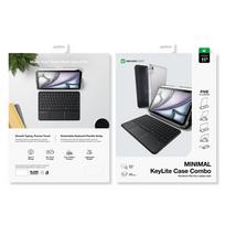ipad 11 - Amazingthing Minimal Case Keylite Combo Keyboard iPad Air M3 11" Black - 7 nuotrauka