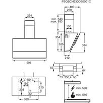 gartraukis 60 cm - Electrolux LFV626K - 2 nuotrauka