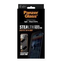 iphone 17 pro glass - PanzerGlass PG54911 PanzerGlass ® Stealth Screen Protector iPhone 17 | iPhone 16 Pro | Ultra-Wide Fit w. FASTFIT IN-A-BOX - 3 nuotrauka